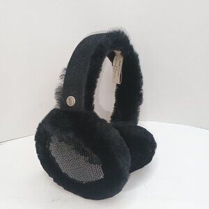EUC UGG'S Sequin0 Earmuffs One Size Black